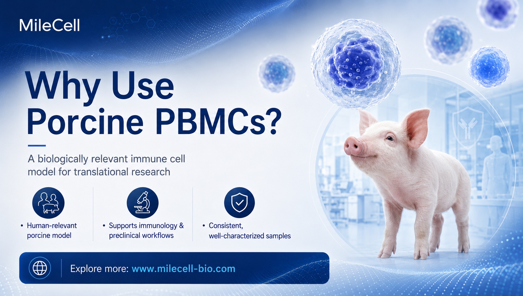 Why Porcine PBMCs Are Gaining Attention in Translational Research