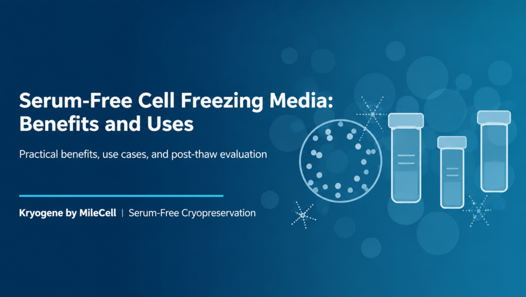 Serum-Free Cell Freezing Media: Benefits and Uses